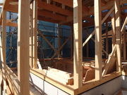 四日市市　茂福の家＜上棟＞