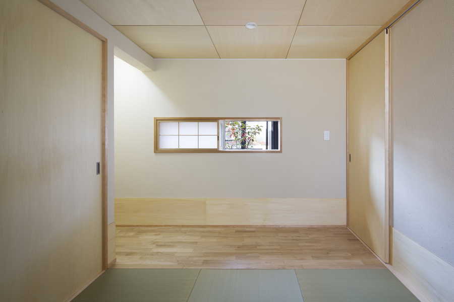 家族をつなぐスキップフロアの家